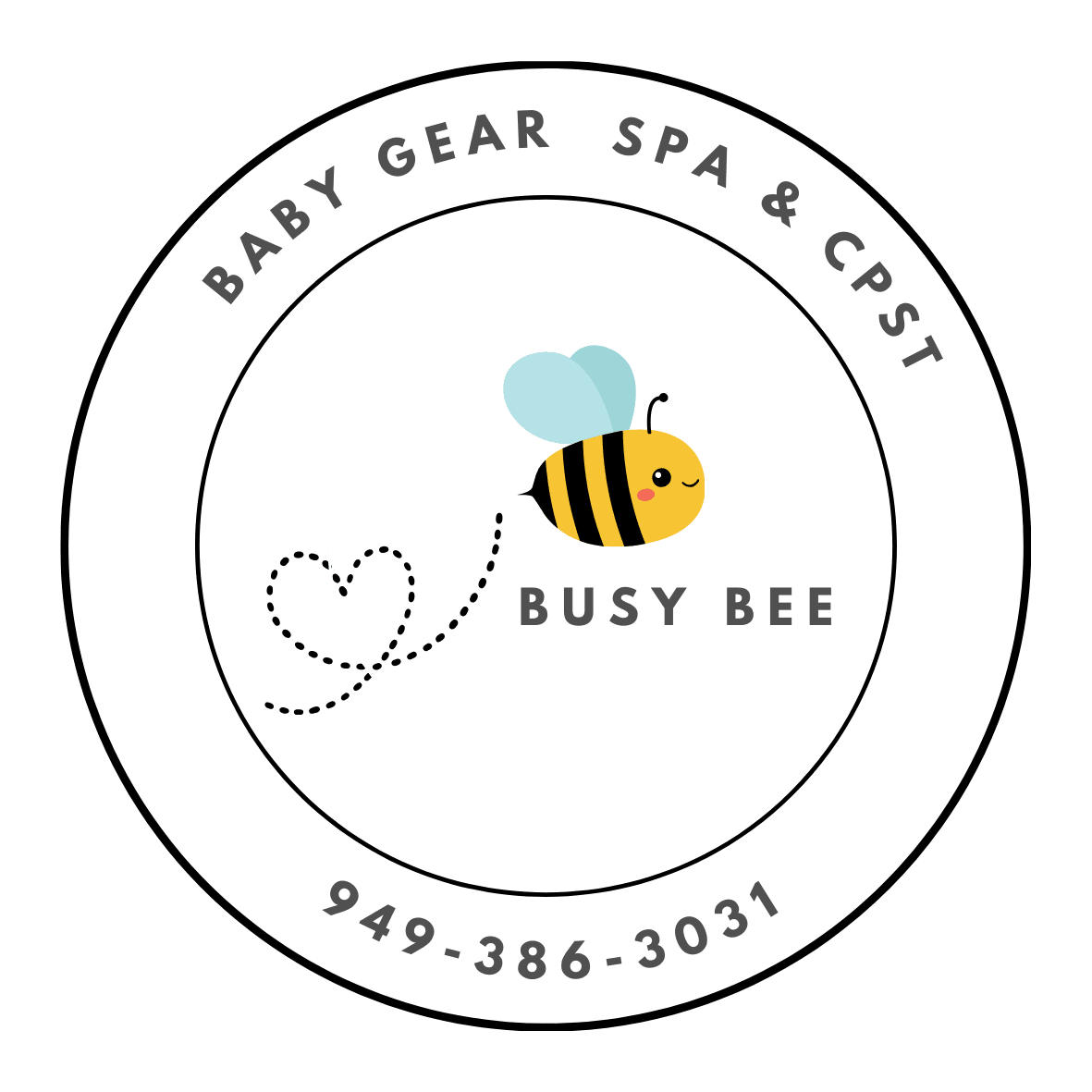 Busy Bee Baby Gear Spa official logo
